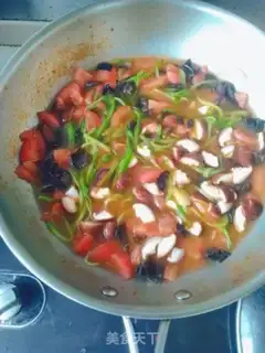 Make Five-colour vegetable soup step 14