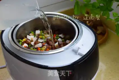 Make Sausage pea rice step 3