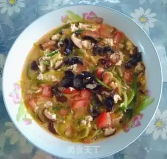 Make Five-colour vegetable soup step 16
