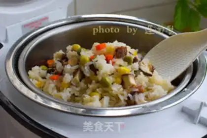 Make Sausage pea rice step 5