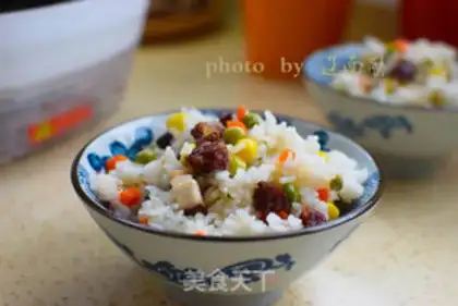 Make Sausage pea rice step 6