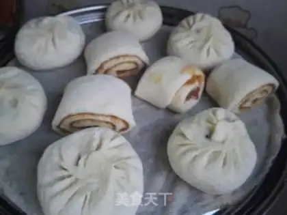 Make Sesame sauce and sugar rolls step 7