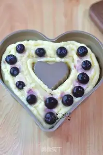 Make Coconut blueberry bread step 5