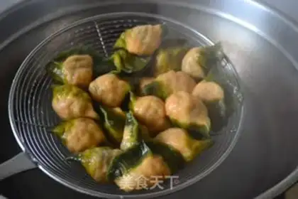 Make Double dumplings step 10