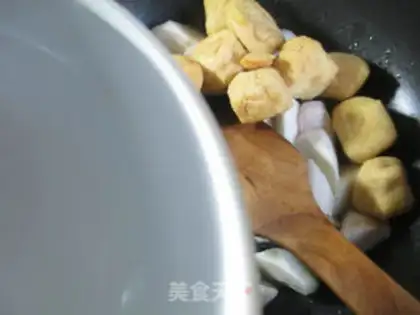 Make Tofu-burned Iron Stick Mt step 4