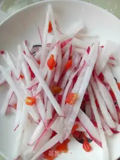 Make The radish step 4