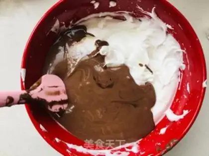 Make Coco early cake step 6