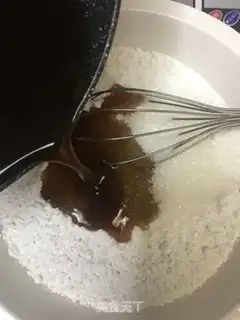Make Red sugar hair step 2