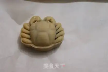 Make Crab moon cakes step 14