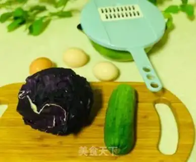 Make Shrimp egg cucumber step 0
