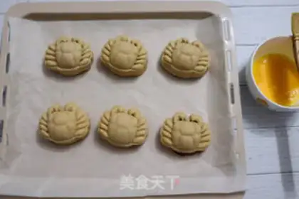 Make Crab moon cakes step 17