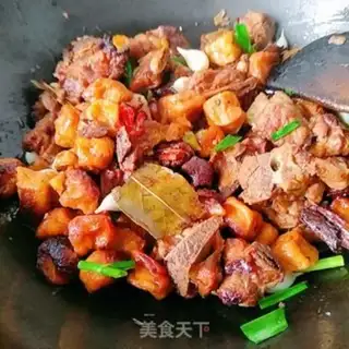 Make Batteries burn fish tofu step 12