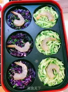 Make Shrimp egg cucumber step 4