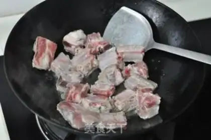 Make Potato burn ribs step 2
