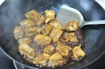 Make Potato burn ribs step 3