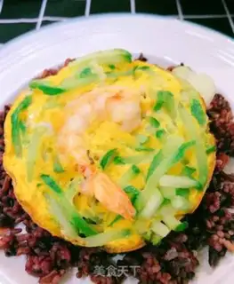 Make Shrimp egg cucumber step 7