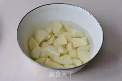 Make Potato burn ribs step 6