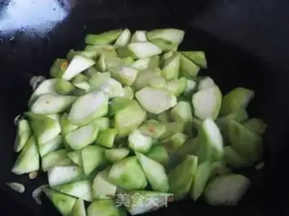 Make Shrimp-covered silk step 5