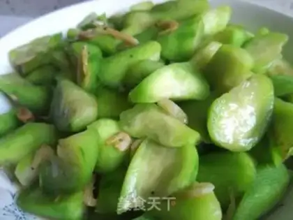Make Shrimp-covered silk step 8