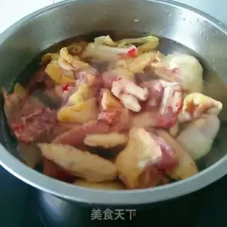 Make Old chicken soup for mushrooms step 2