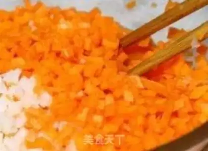 Make Carrot eggcake step 1