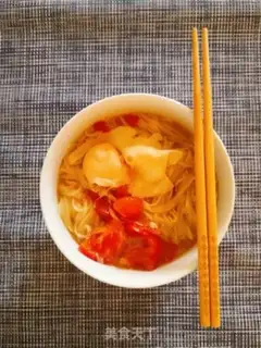 Make Tomato egg noodles step 8