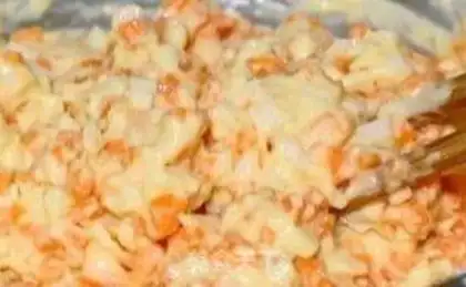 Make Carrot eggcake step 2