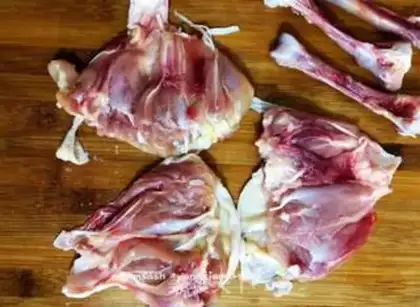 Make Salted chicken legs step 2