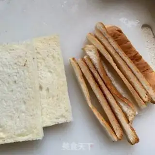 Make Mango yogurt toast step 1