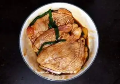 Make Salted chicken legs step 5