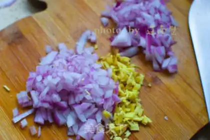 Make Meat and rice powder step 3