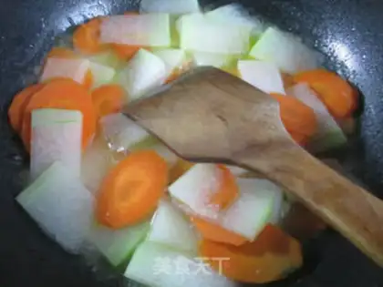 Make Carrot to cook a melon step 6