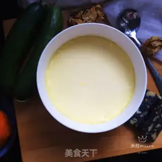 Make Milk steamed eggs step 5