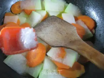 Make Carrot to cook a melon step 8