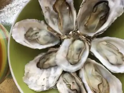 Make Garlic oysters step 5