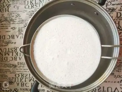Make Fresh and white peanut cheese step 2