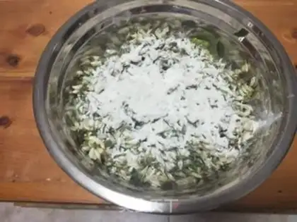 Make Souffle flowers step 2
