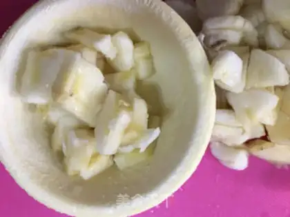 Make Eggskin banana pie step 2