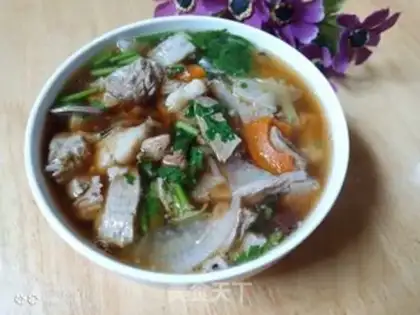 Make Lamb radish soup step 5