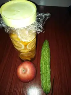 Make Apple beaded lemonade step 0