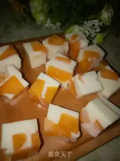 Make Cucumber milk jelly step 5