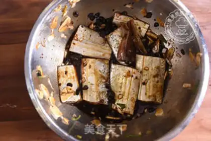 Make Bean veggie fish step 2