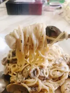 Make White sauce. Noodles step 6