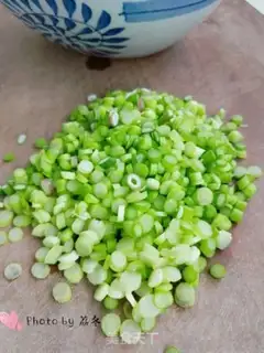 Make Garlic thick egg fever step 2