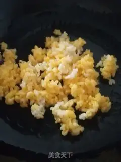 Make Gold boat egg fried rice step 2
