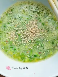 Make Garlic thick egg fever step 4