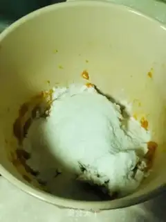 Make Pumpkin strawberry Dafu step 5