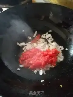 Make Gold boat egg fried rice step 4