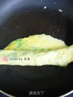 Make Garlic thick egg fever step 7