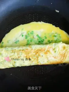 Make Garlic thick egg fever step 10